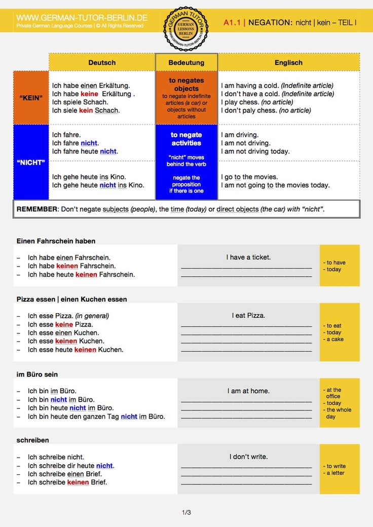 german grammar exercise pdf